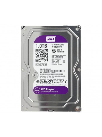 HDD 1 Tb, 3,5", жесткий диск 1 Tb, 3,5" Western Digital Purple